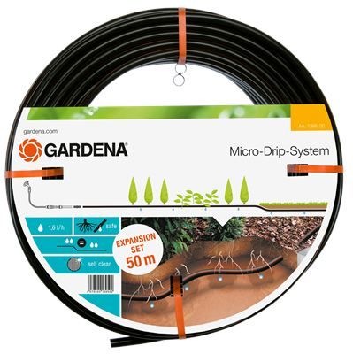 GARDENA Тръба за капково напояване под и над земята 137 мм + съединител и накрайник